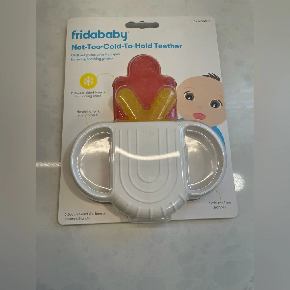 Frida Baby Not Too Cold To Hold Teether NWT